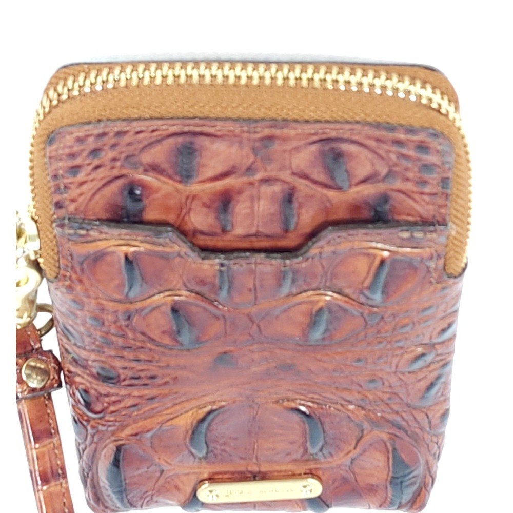 Brahman Universal Wallet Wristlet In Pecan Melbourne Color - Picture 4 of 11